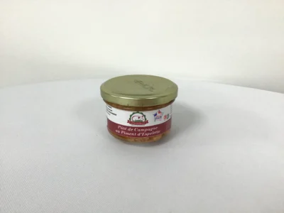 Pâté au Piment d'Espelette 90g