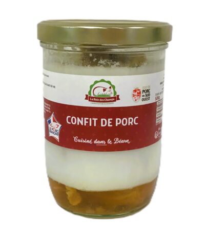 Longe de porc confite
