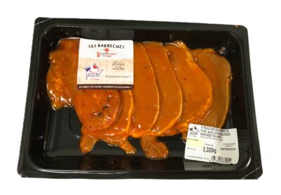 Tranches de filet de porc mexicaine x 6