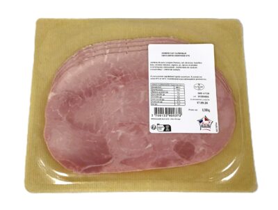 Jambon blanc sans couenne 4 tranches