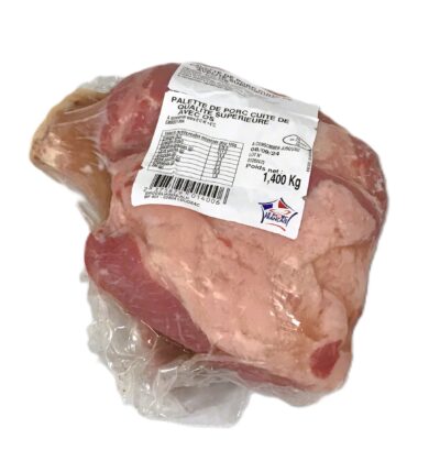Palette de porc cuite