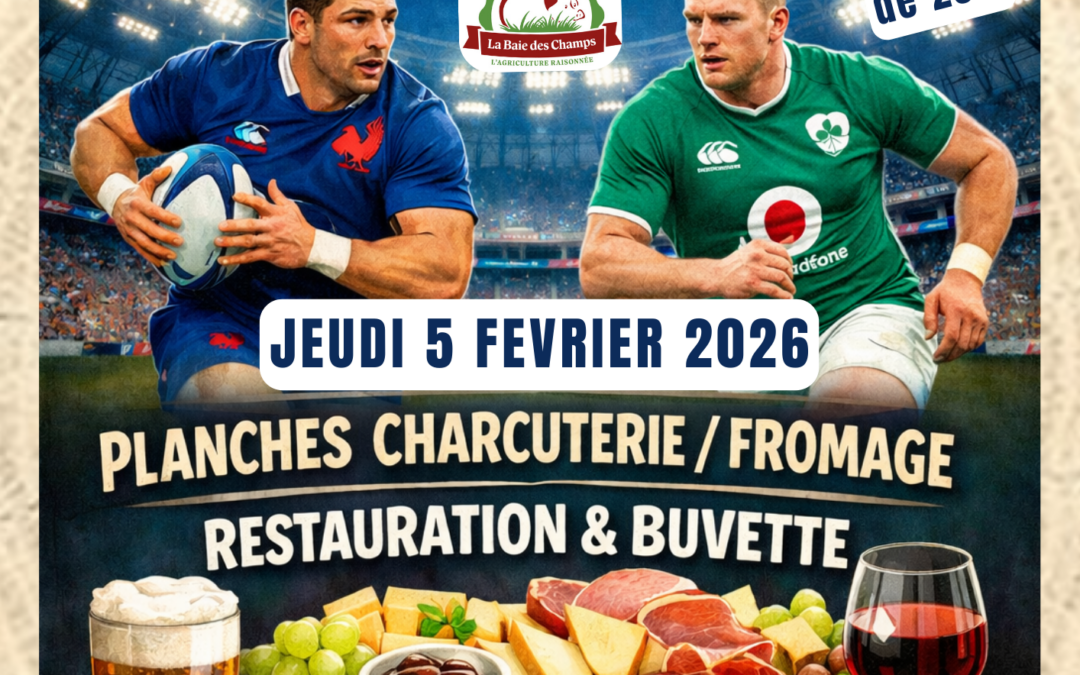 Soirée diffusion de l&rsquo;ouverture du tournois des 6 nations